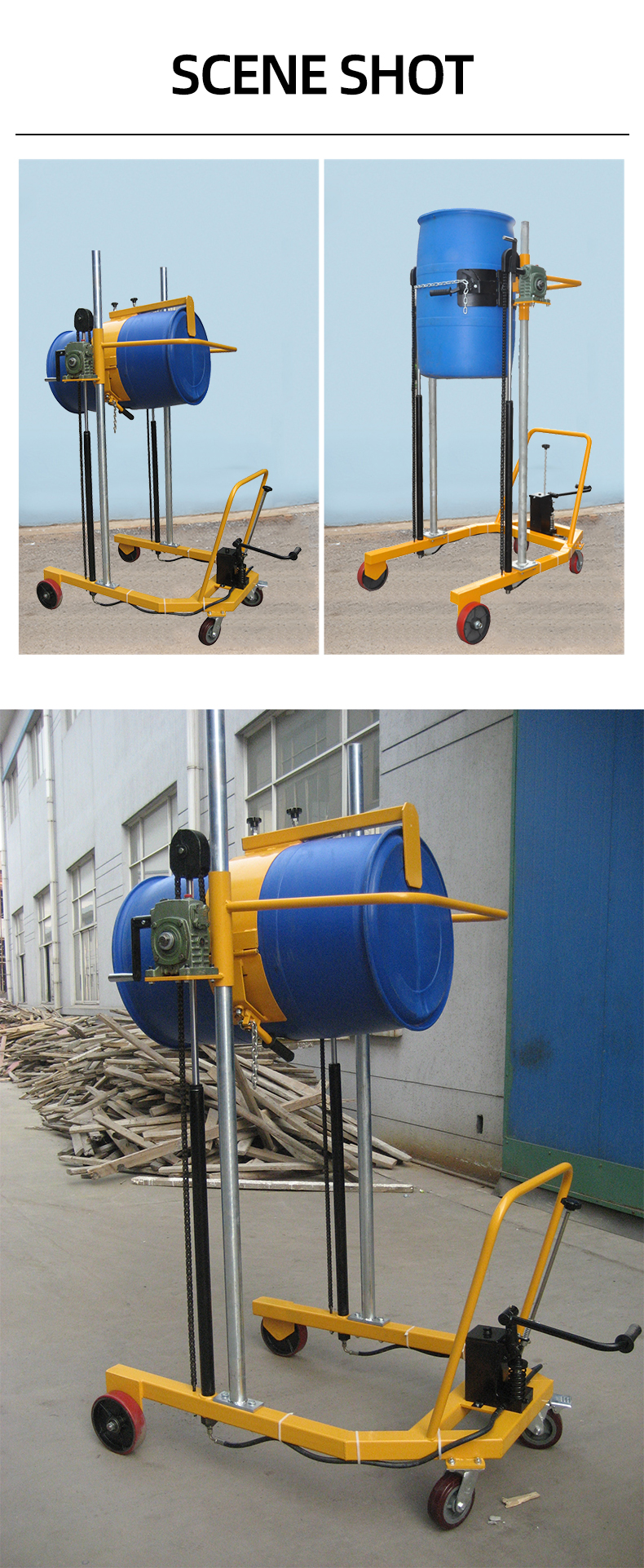 Manual Drum Dumper