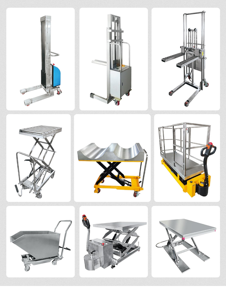 Stainless Steel Scissor Lift Table