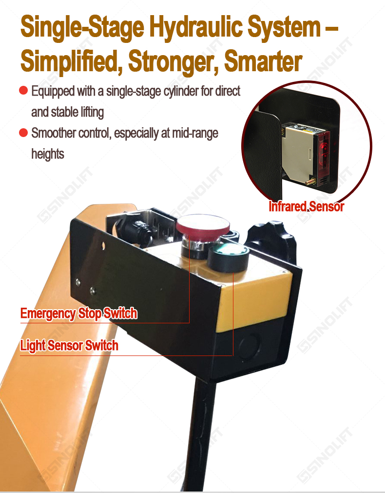 High Lift Scissor Pallet Jack