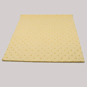 Chemical absorbent pads