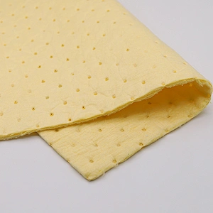 Chemical absorbent pads