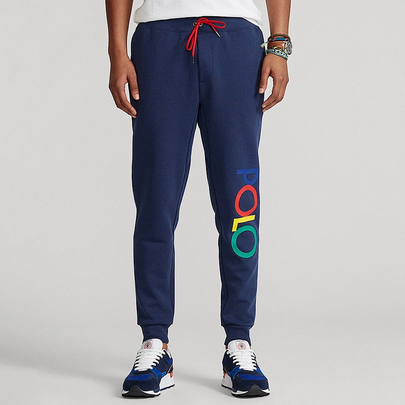 Custom Men's Fleece Active Casual Close Bottom Sweatpants With Pockets