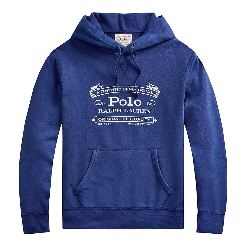 Custom Mens Classic Soft Cotton Fleece Hoodies Casual Active Sweatshirt With Kanga Pocket