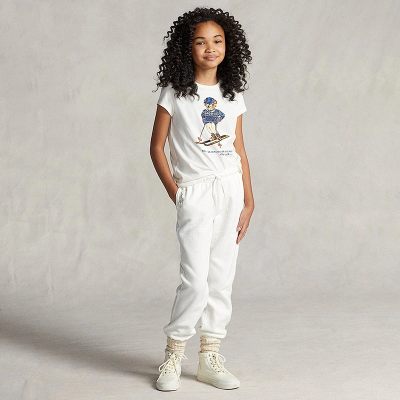Custom Girl's Short Sleeve T-shirt Summer Cotton Tee