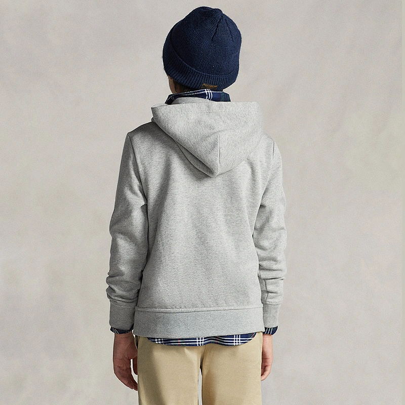 Custom Boys Graphic Pullover Hoodie with Kangaroo Pocket
