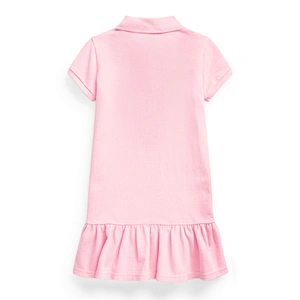 Custom Classic Girls Toddler Uniform Pique Polo Dress