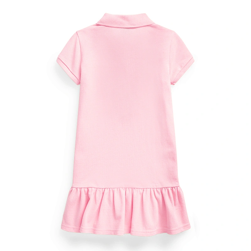Custom Classic Girls Toddler Uniform Pique Polo Dress