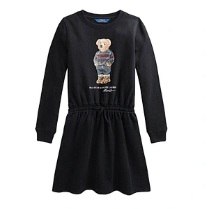 Custom Girls Crewneck Pullover Hoodie with Elastic Waistband