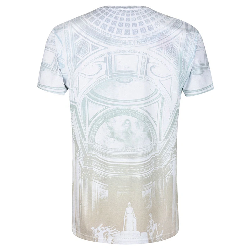 Clothing manufacturer Mens 3D Digital Printed Pattern T-Shirts Top Tees