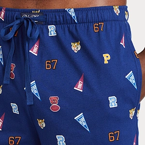 Custom Mens Casual Shorts Underwear Men's Jersey Knit Sleep Shorts