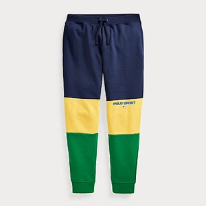 Custom Men's Color Block Sweatpants with Novelty Color