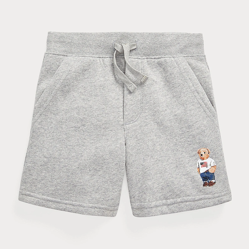 Custom Boys Lightweight Cotton Jersey Shorts with Screen Printing Graphic