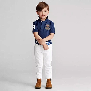Custom Boys Classic Fit Mesh Polo Shirt clothing supplier