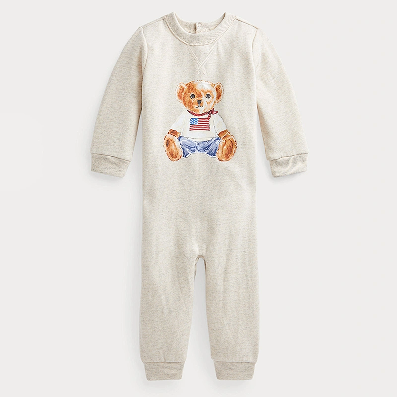 Custom Baby Girls'Fleece Footed Sleep and Play Coveralls