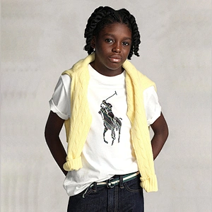 Custom Boy's graphic Short-sleeve Crewneck Cotton T-short