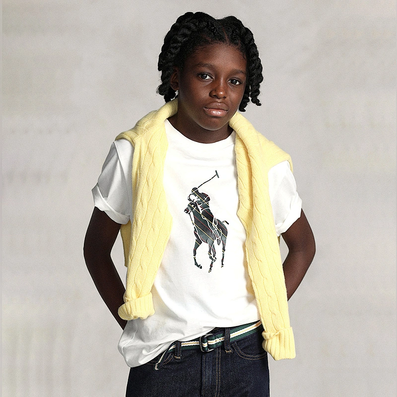 Custom Boy's graphic Short-sleeve Crewneck Cotton T-short