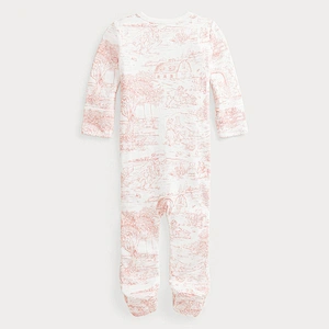 Custom Baby Girls'Fleece Footed Sleep and Play Coveralls