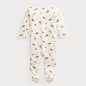 Custom Baby Girls'Fleece Footed Sleep and Play Coveralls