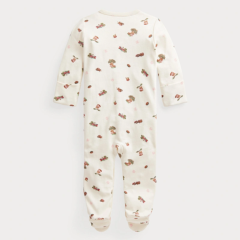 Custom Baby Girls'Fleece Footed Sleep and Play Coveralls