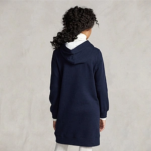 Custom Girls Casual Hoodie Sweatshirt Dress with Hood