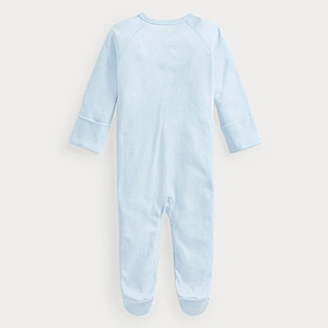 Custom Baby Boy's Long Sleeve Romper with Screen Printing Graphic