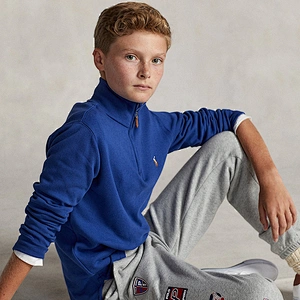 Custom Boy's Fleece Active Casual Close Bottom Sweatpants with Screen Printing Logo