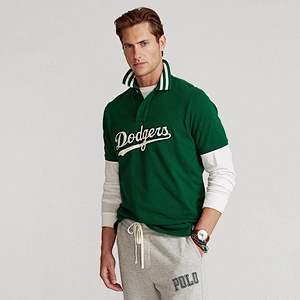 Custom Neutal Embroidered Letter Graphic Golf Polo Shirt