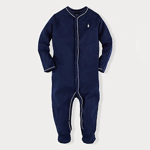 Custom  Baby and Toddler Color Block Hooded Romper