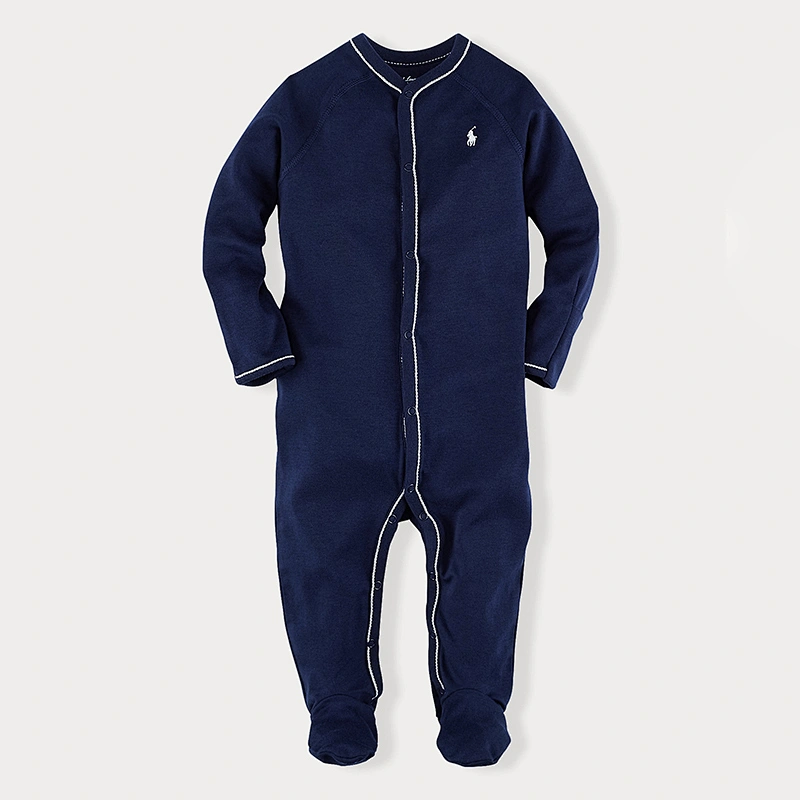 Custom  Baby and Toddler Color Block Hooded Romper