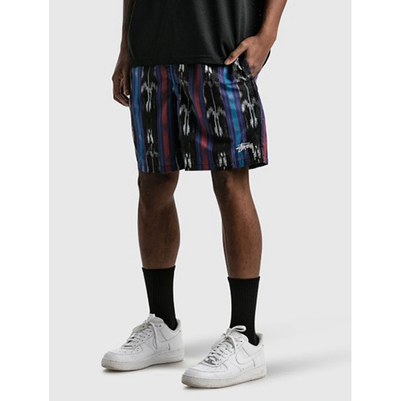 Custom Men's Tie Dye Shorts Lightweight Workout Running Training Shorts with Pocket