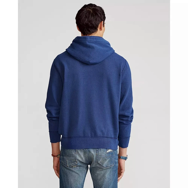 Custom Mens Classic Soft Cotton Fleece Hoodies Casual Active Sweatshirt With Kanga Pocket