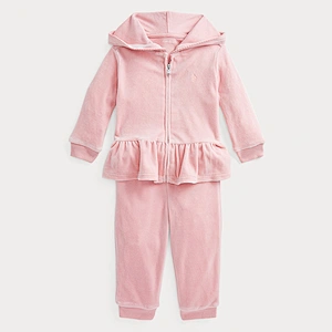 Custom Girls 2 Pieces Hooded Jog Set