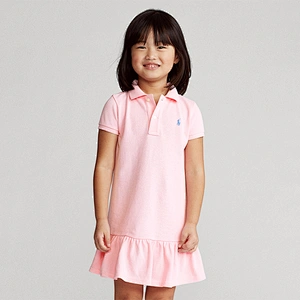 Custom Classic Girls Toddler Uniform Pique Polo Dress