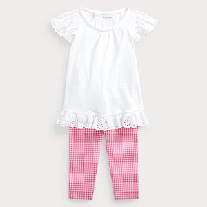 Custom Cute Baby Girls Shirts & Pants Set