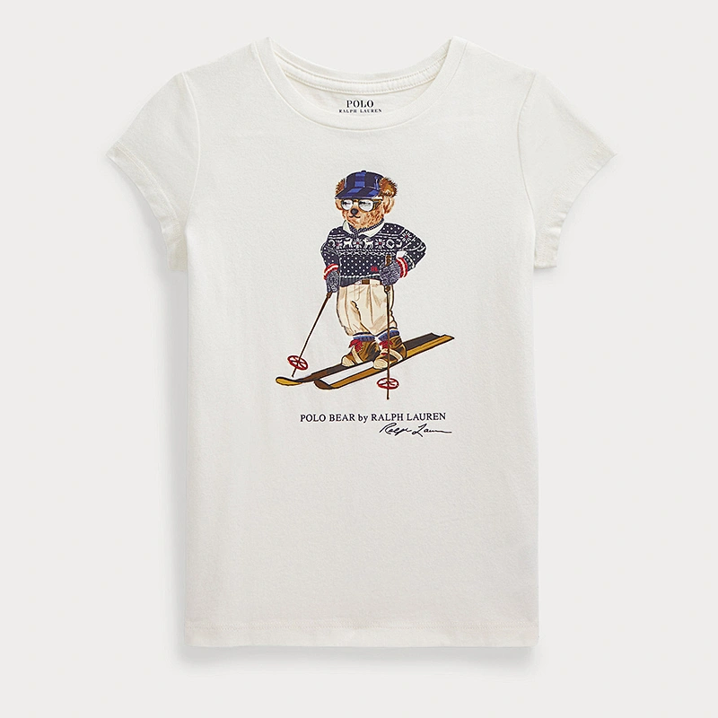 Custom Girl's Short Sleeve T-shirt Summer Cotton Tee
