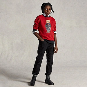 Custom Boys Crewneck Graphic Fleece Sweatshirt