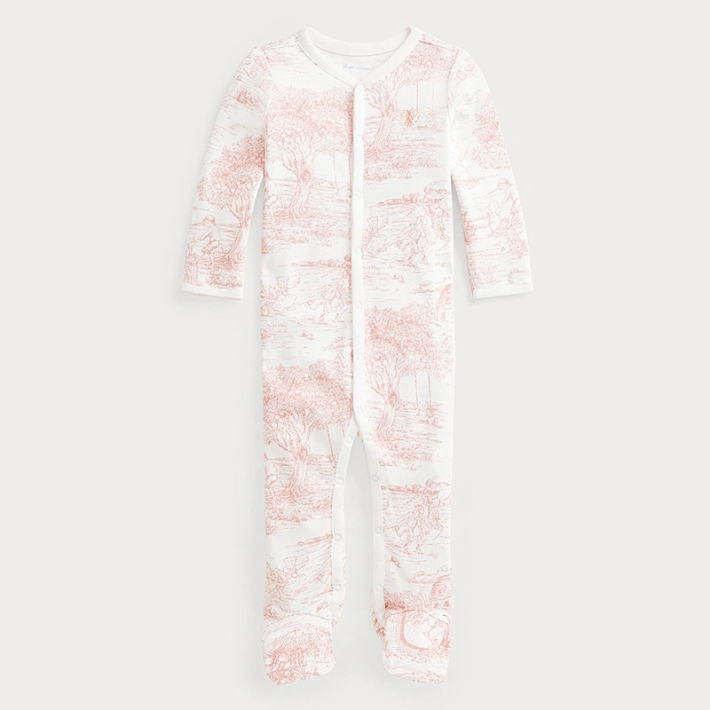 Custom Baby Girls'Fleece Footed Sleep and Play Coveralls