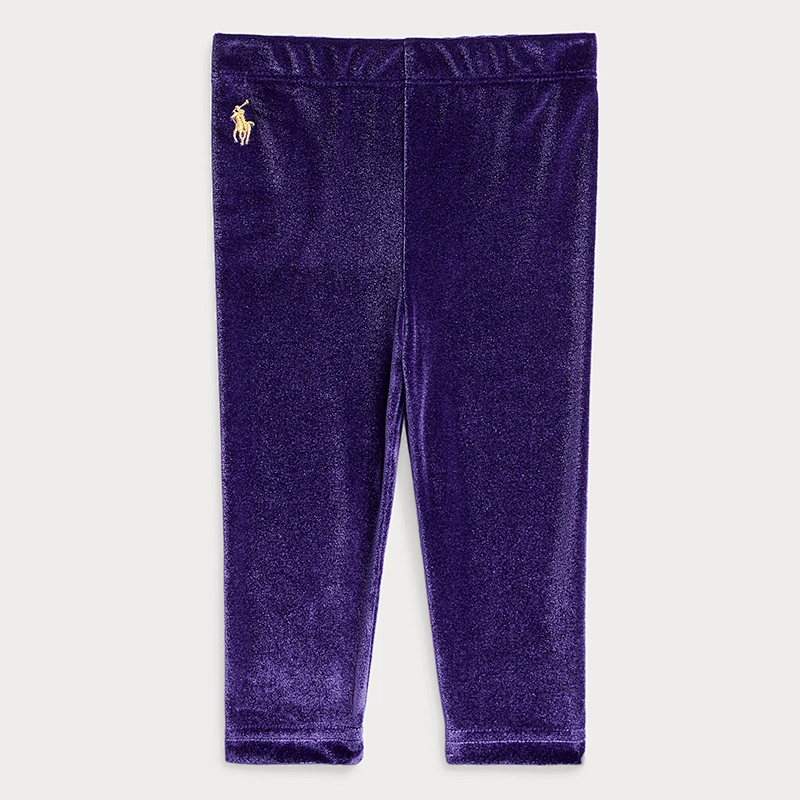 Custom kids Toddlers and Girls Ankle Length Stretchy Leggings Soft Breathable