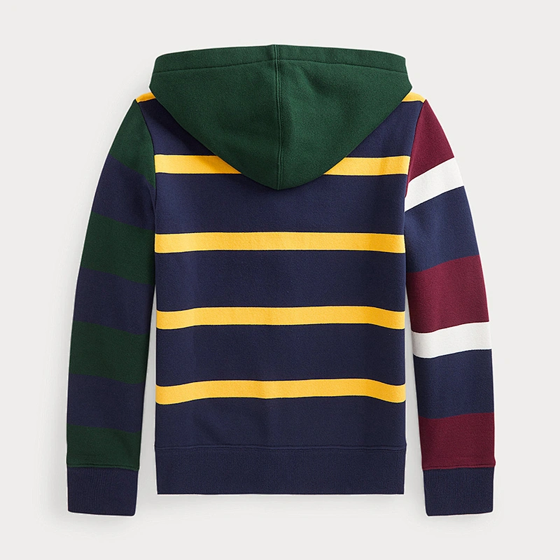 Boy's Full-zip Embroidered Pullover Hoodies Customized