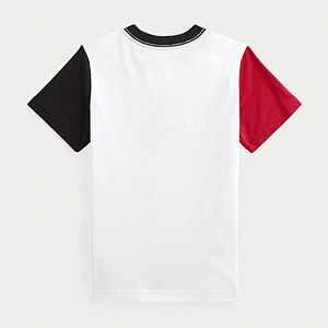 Custom Boy's Letter Graphic Crewneck T-shirt