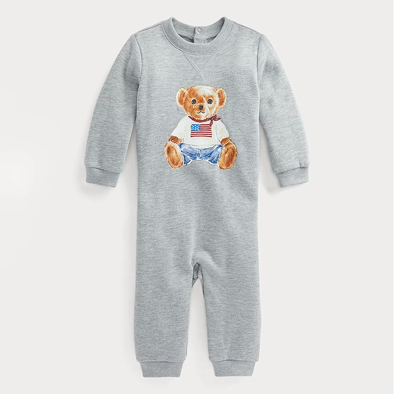 Custom Baby Girls'Fleece Footed Sleep and Play Coveralls