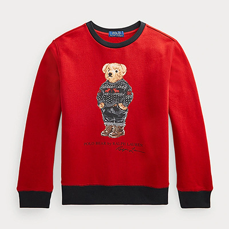 Custom Boys Crewneck Graphic Fleece Sweatshirt