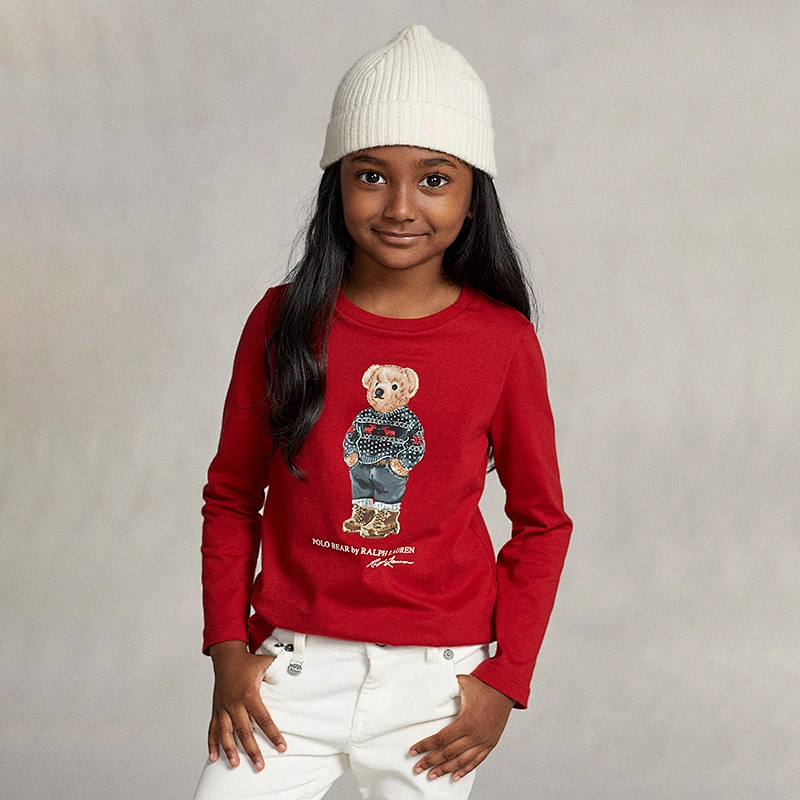 Custom Girl's Long SleeveT-Shirt Graphic Top