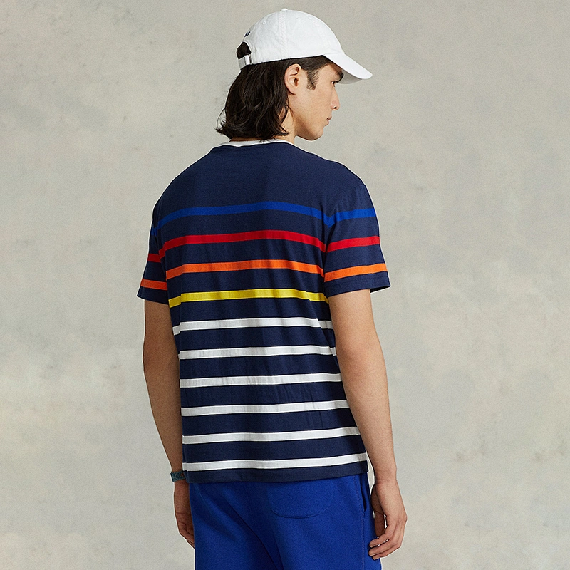 Custom Men's Crew T Shirt Short Sleeve Workwear Cotton Tee Tops clothing mamufacturer
