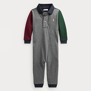 Custom  Baby and Toddler Color Block Hooded Romper