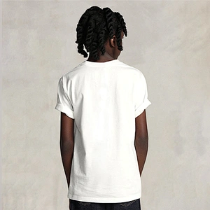 Custom Boy's graphic Short-sleeve Crewneck Cotton T-short