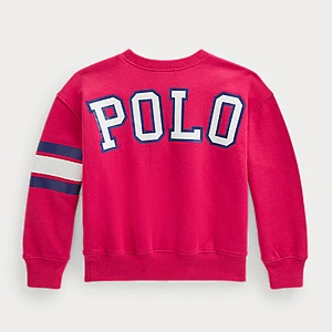 Custom Girls' Crewneck Pullover Hoodie Sweatshirt