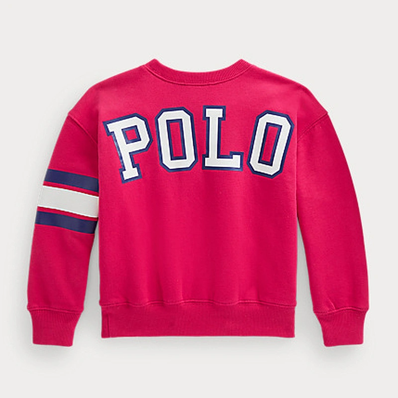 Custom Girls' Crewneck Pullover Hoodie Sweatshirt