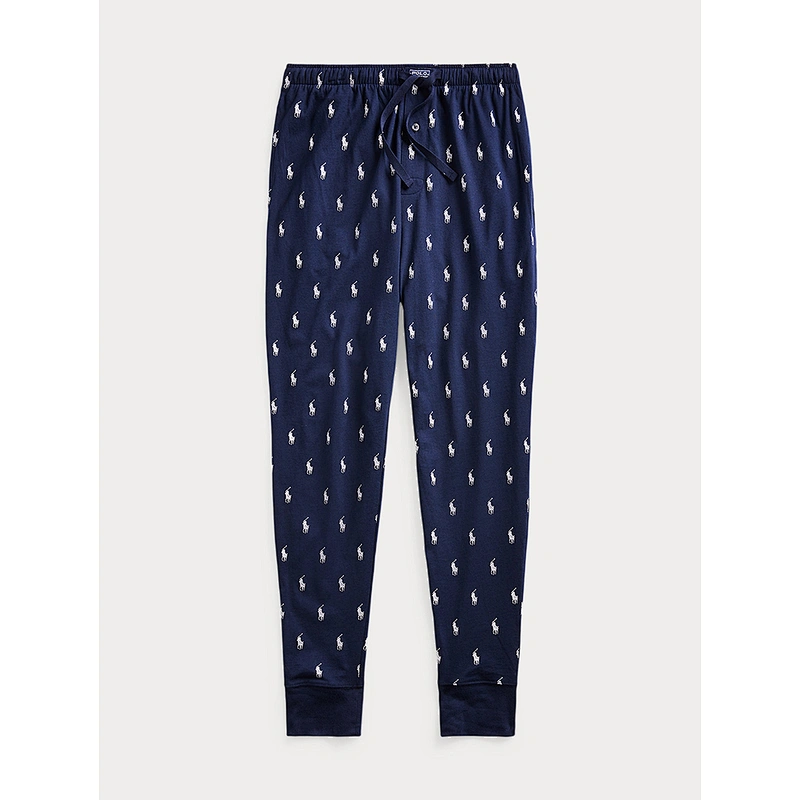 Custom Men's Cotton Printed Pajama Pants Lightweight Sports Pants with Pockets