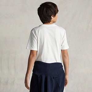 Custom Boys Shirts Summer Crewneck Boys T-Shirt Athletic Tees